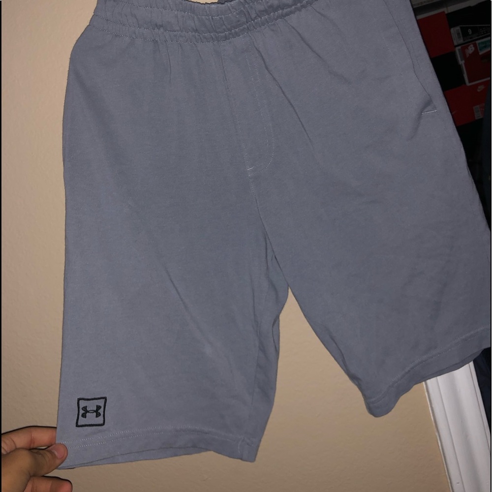 under armour grey shorts
